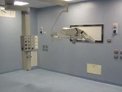 La sala chirurgica ristrutturata dell'ospedale di Cittiglio